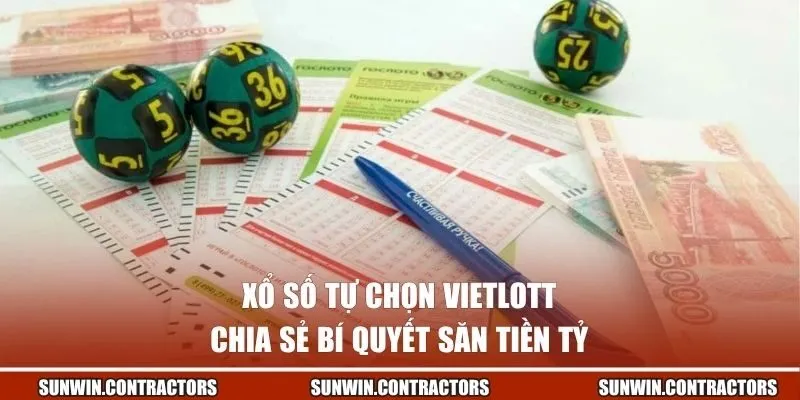 xổ số tự chọn Vietlott